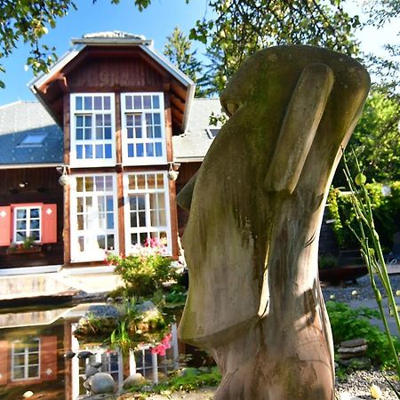 Naturforsthaus Ferienwohnung Fuer Hunde- Und Tierverbundene Menschen Preitenegg Eksteriør billede